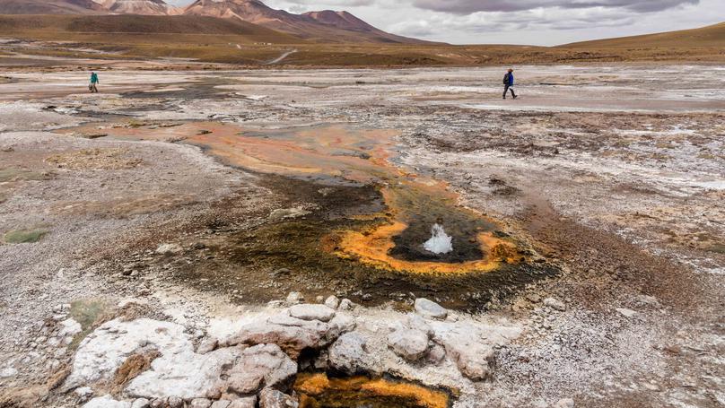 Campo de géiseres El Tatio, el laboratorio geotérmico más alto del mundo para conocer virus